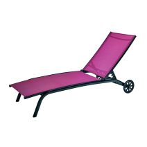 Bain de soleil “YUCCA” bordeaux