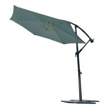 Parasol mat déporté superking 3 m anthracite
