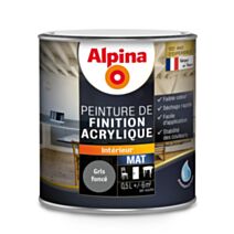 ACRYLIQUE MAT GRIS FONCE 0.5L