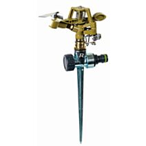 Arroseur cracheur métal sur pic réglable 400m2 - RIBIMEX