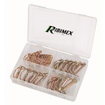 Lot 25 goupilles clips tubes en coffret