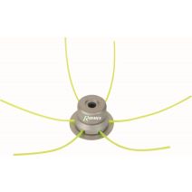 Tête universelle alu désherbage diam. 120mm + 36 fils carrés