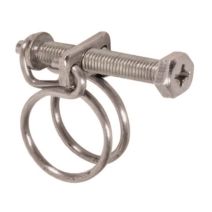 Collier serrage à fils inox 37-42mm par 2