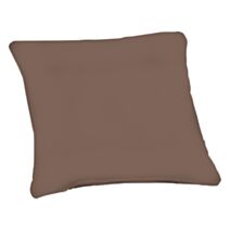 Coussin Déco déhoussable 40x40x10cm Taupe
