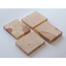Parement mozaïc naturel en pin pefc 1 m² 