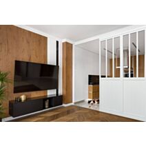 Cloison Studio blanche en kit 240x80x4 cm - SKYLAB