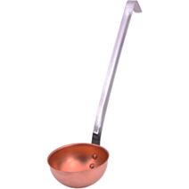 Louche Cuivre Ø11cm Manche Inox - LE PRATIQUE