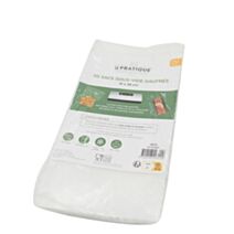 50 sacs sous-vide gaufrés 15 x 30 cm