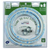 Tube souple butane/propane 1,50 m