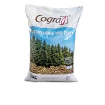 Pellets de bois sac de 15kg - COGRA