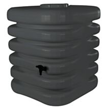 Récupérateur eau de pluie 1000L Cubique anthracite - BELLI