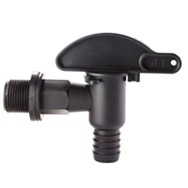 Robinet gros débit 26/34 noir