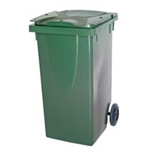 poubelle a roulettes 120 litres vert - BELLI