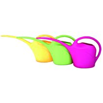 Arrosoirs à long bec 2,5 L bleu, vert, anis ou fuchsia