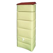 Récupérateur eau de pluie mural 300L beige - BELLI