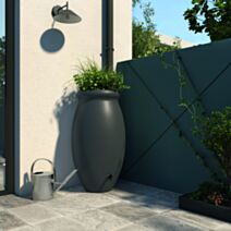 Récupérateur eau de pluie Jarre 1000L Toscane anthracite - BELLI