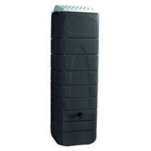 Récupérateur eau de pluie mural 650L anthracite - BELLI