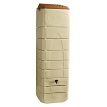Récupérateur eau de pluie mural 650L beige - BELLI