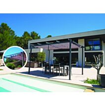 Tonnelle autoportante Manhattan 2,83x4m alu - COULEURS DU MONDE