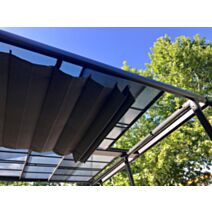 Sous rideau de toit pour pergola AZURA