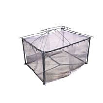 Kit de moustiquaires universelles grises pour tonnelle 3x3m - COULEURS DU MONDE