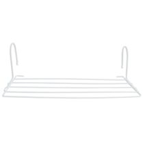 Séchoir de balcon/radiateur 2,5 m d'étendage blanc - MSV