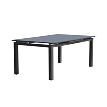 Table de jardin alu 8-10 places MIAMI 180/240x100cm anthracite - DCB GARDEN