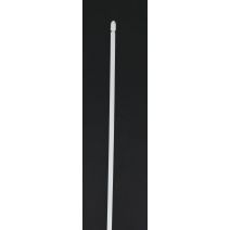 Lot de 2 tringles extensible ronde 30 x 40 cm - blanc