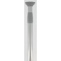 Tringle extensible entre-murs ⌀ 22 110-200 cm - argent