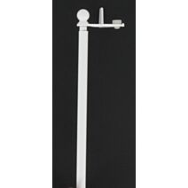 Tringle fix'vit autobloquante ⌀ 9 mm extensible 30/50 cm - blanc