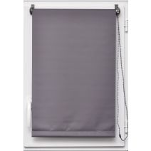 Store enrouleur occultant 45x90cm gris