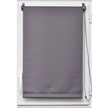 Store enrouleur occultant 45x90cm gris