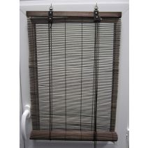Store enrouleur en bambou 90x180cm marron