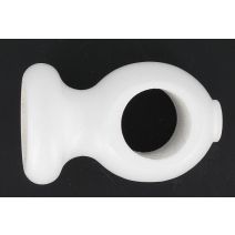 Lot de 2 supports plafond ⌀ 28 - blanc