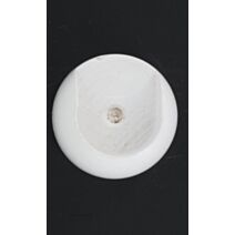 Lot de 2 supports muraux ⌀ 28 - blanc