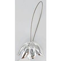 Embrasse résine aimantée Tulipe  - chrome