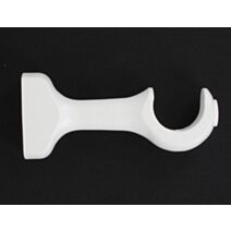 Lot de 2 supports ouvert simples ⌀ 28 - blanc