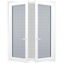 Toile moustiquaire 250 x 250 cm blanc