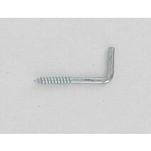 Lot de 10 pitons filetes - argent