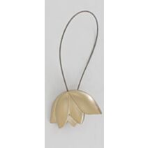 Embrasse resine aimantee tulipe pm - or mat