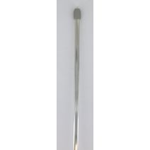 Tringle extensible ovale 30 x 40 x2 - chrome