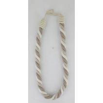 Embrasse cable coton -  taupe