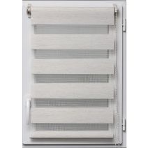 Store enrouleur Jour/Nuit 60x180cm beige chiné