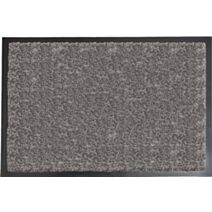 Tapis baptiste polyamide/pvc taupe - 60 x 40 
