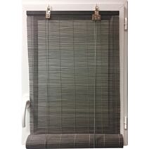 Store enrouleur en bambou 90x180cm gris