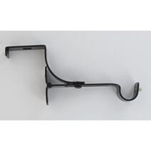 Support tringle pour caisson volet roulant ⌀ 20 - noir satine