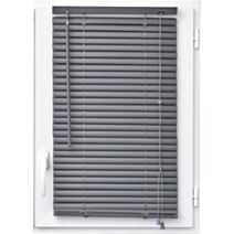 Store vénitien PVC 40x130cm gris anthracite