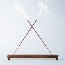 Support baton d'encens en bois 