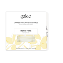 Carrés Fondants Parfumés Monoï Tiaré - GALEO