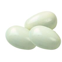 3 Oeufs de poule factices en bois peint -  CHICK'A